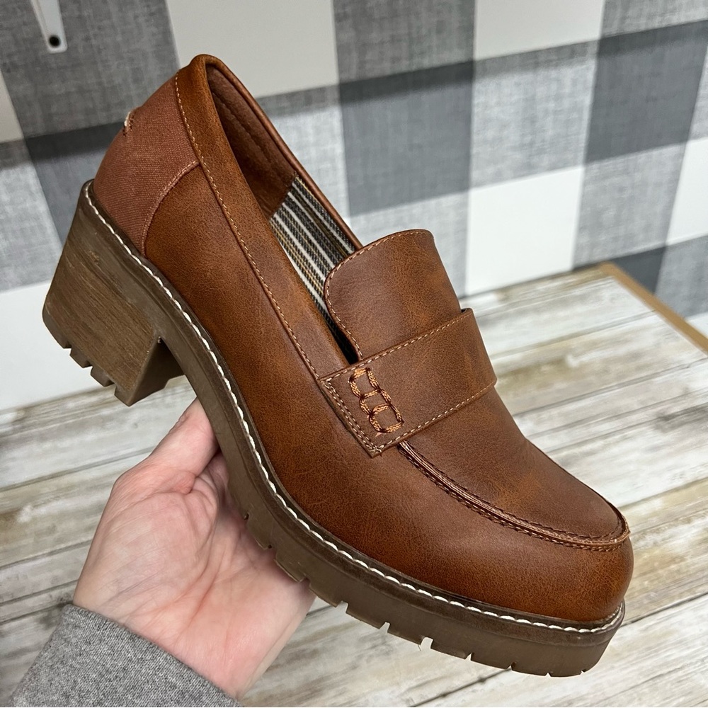 Lane Bryant Chunky Platform Loafer Wide Width